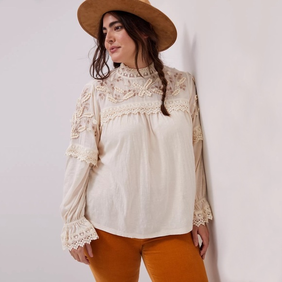 Anthropologie Jemma Lace Blouse - Picture 11 of 12